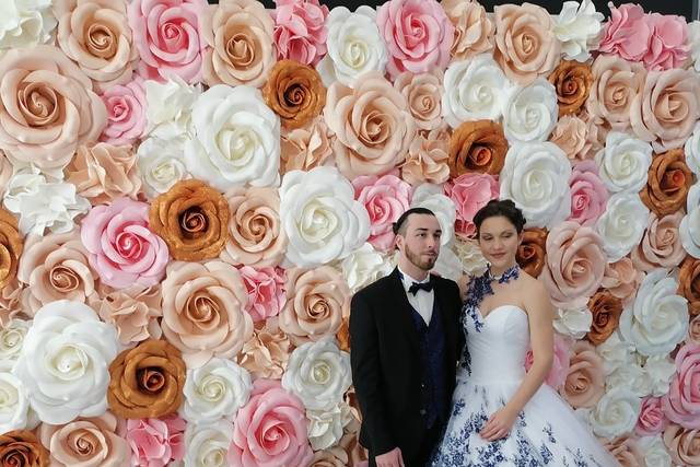 Mur de fleurs 4x2.6 m