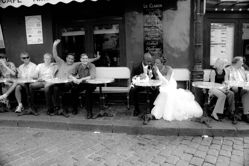 Mariés Place du Tertre