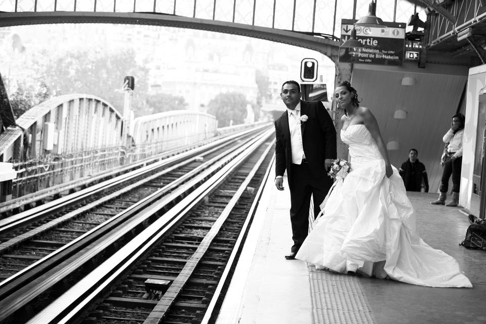 Mariage arménien au métro Bir-