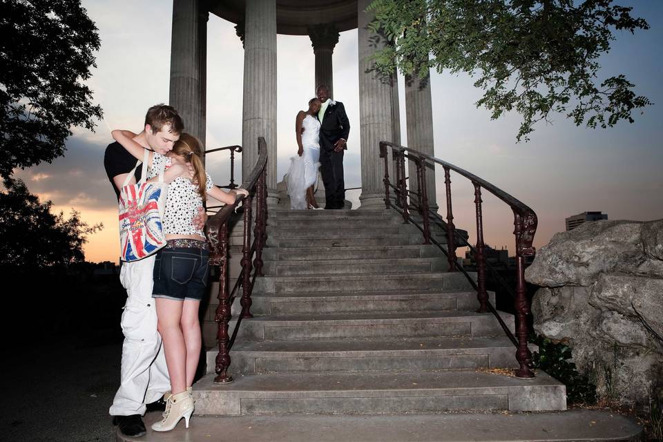 Mariage aux Buttes-Chaumont