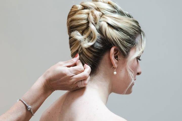 Chignon mariée