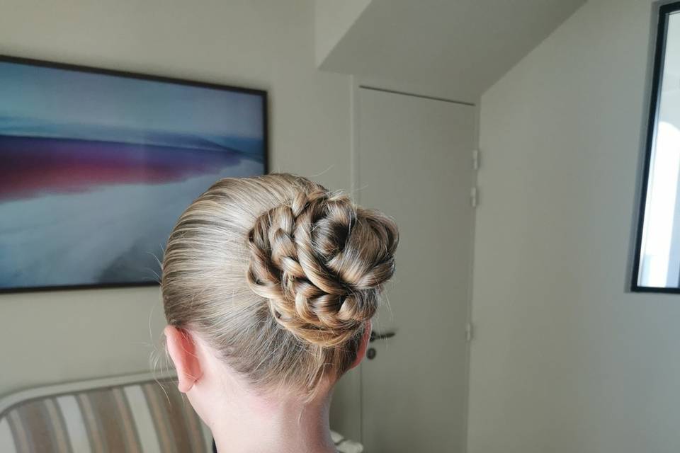 Chignon petite fille