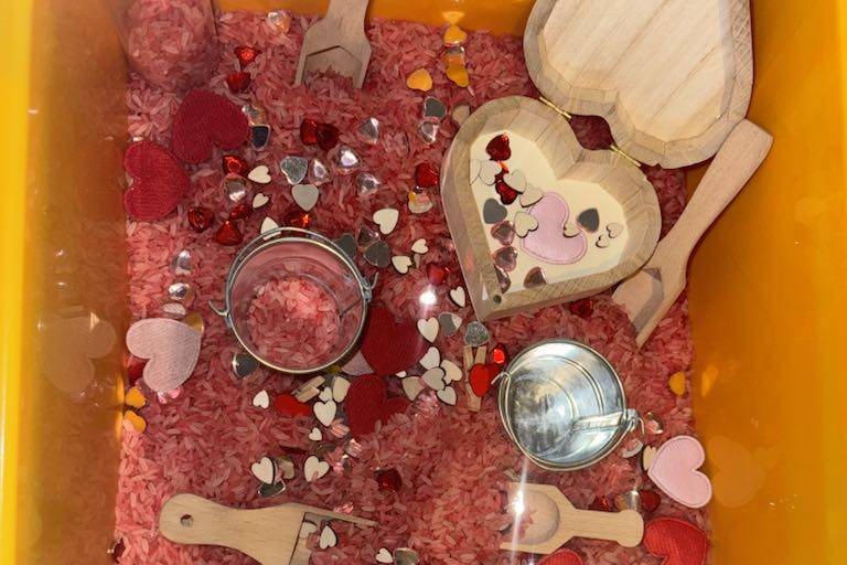 Activité sur le thème « amour »