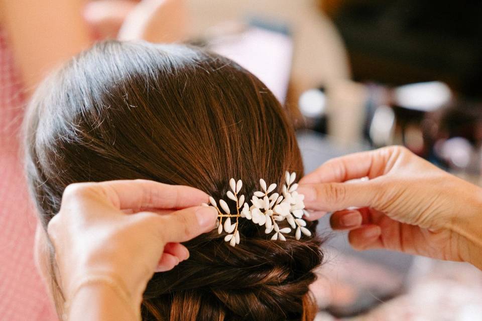 Coiffure mariée princesse