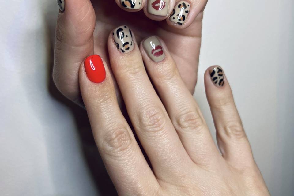 Nail art EVJF