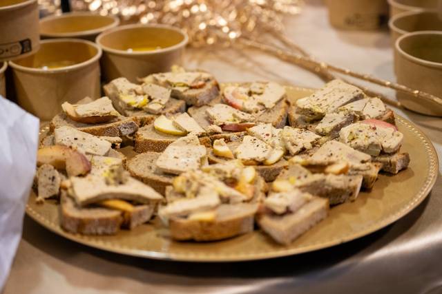 Toast foie gras
