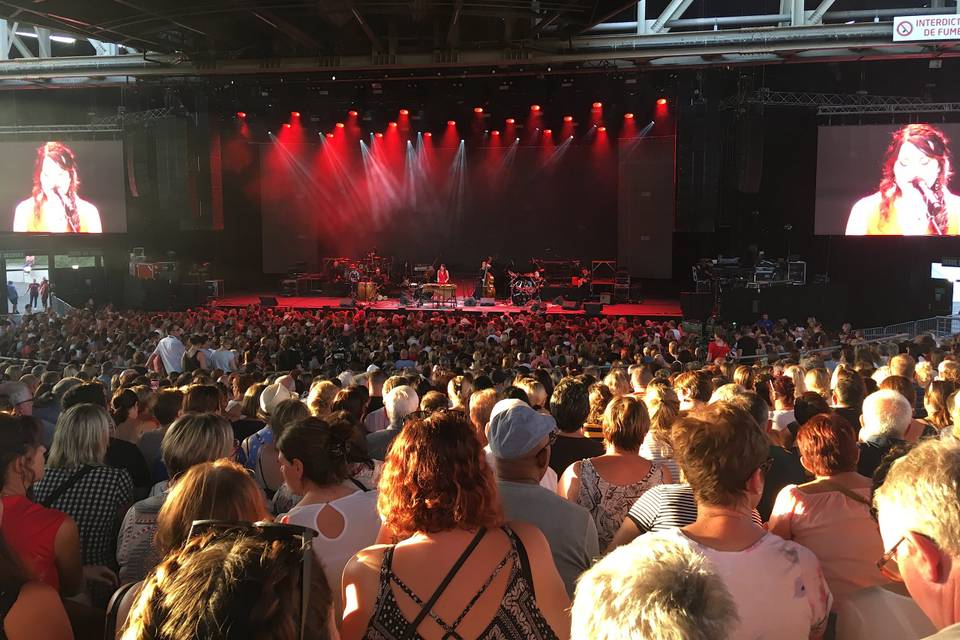 Sur la scène de la FAV Colmar