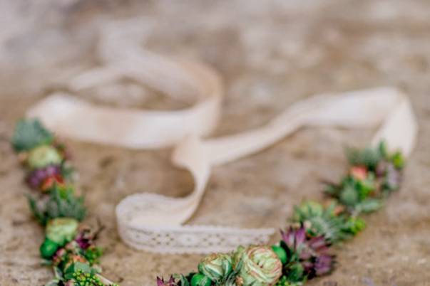 Couronne florale (head band)