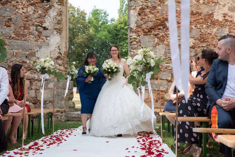 Entrée cérémonie mariage