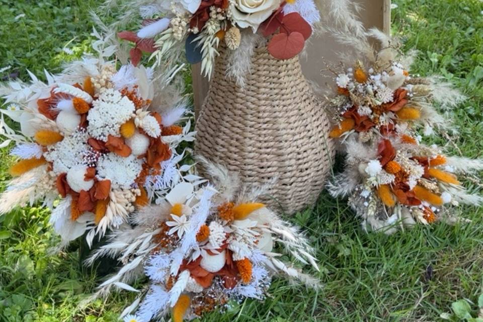 Bouquets Lila et Mila