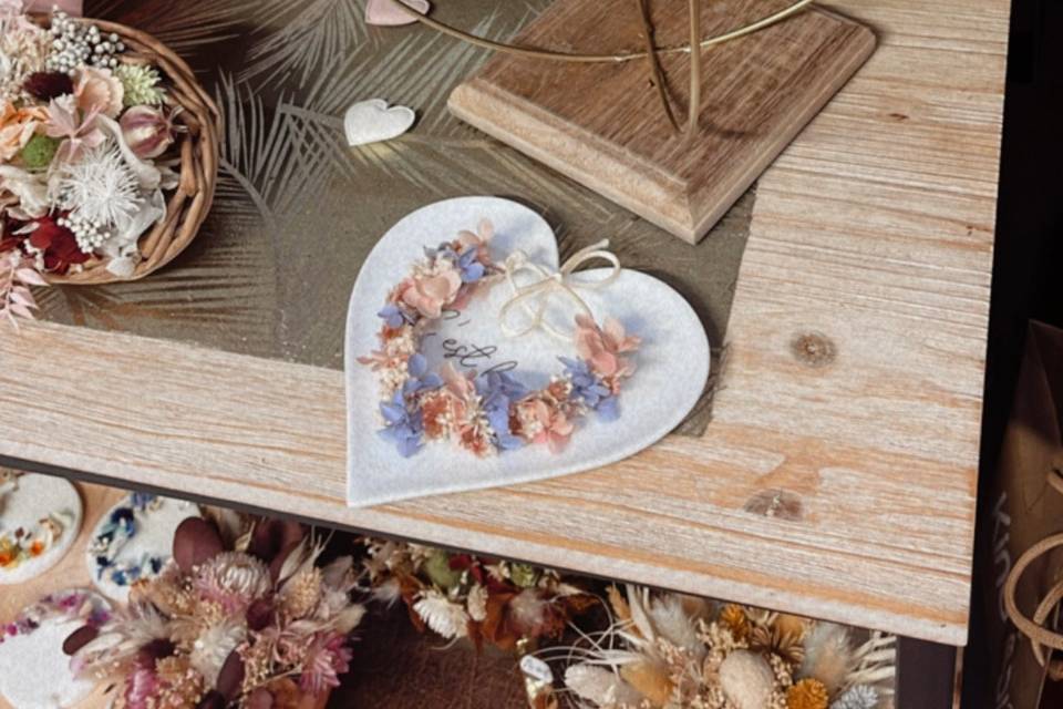 Chapeau de paille fleuri