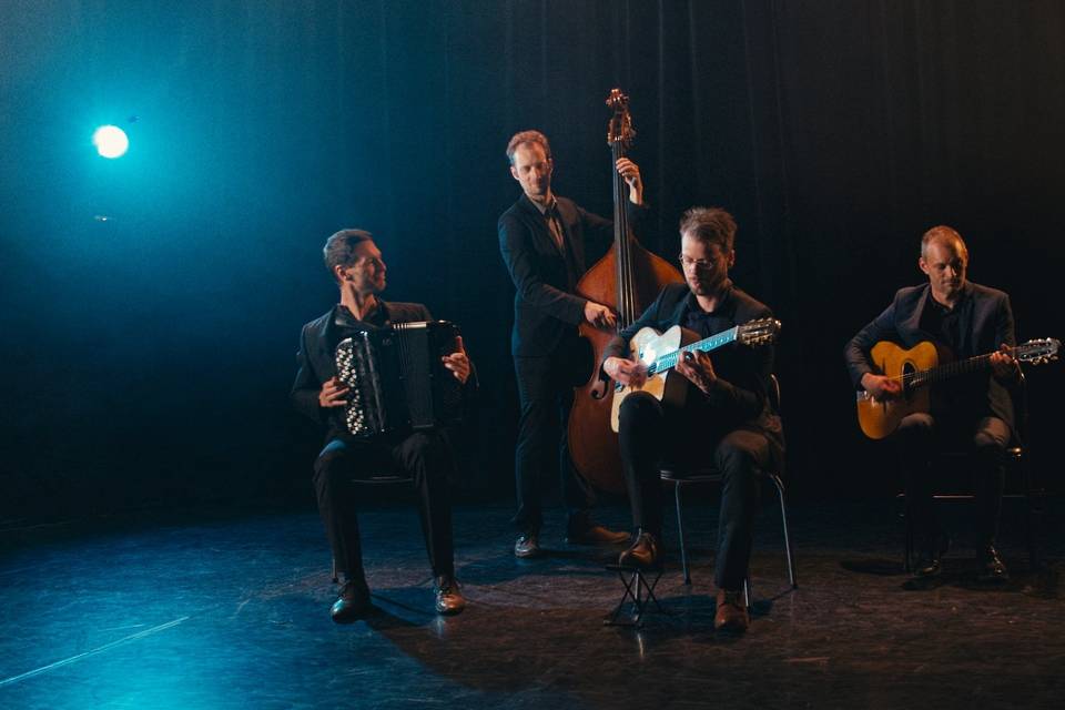 Quatuor avec accordéon