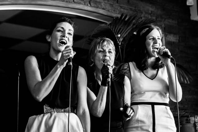 Les Glam's en concert
