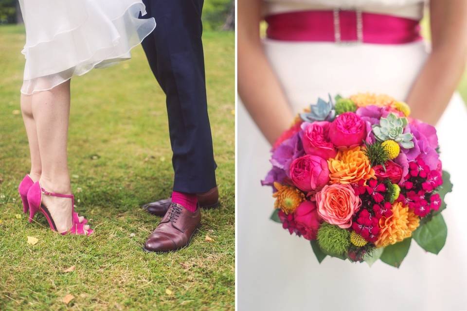 Bouquet chaussures