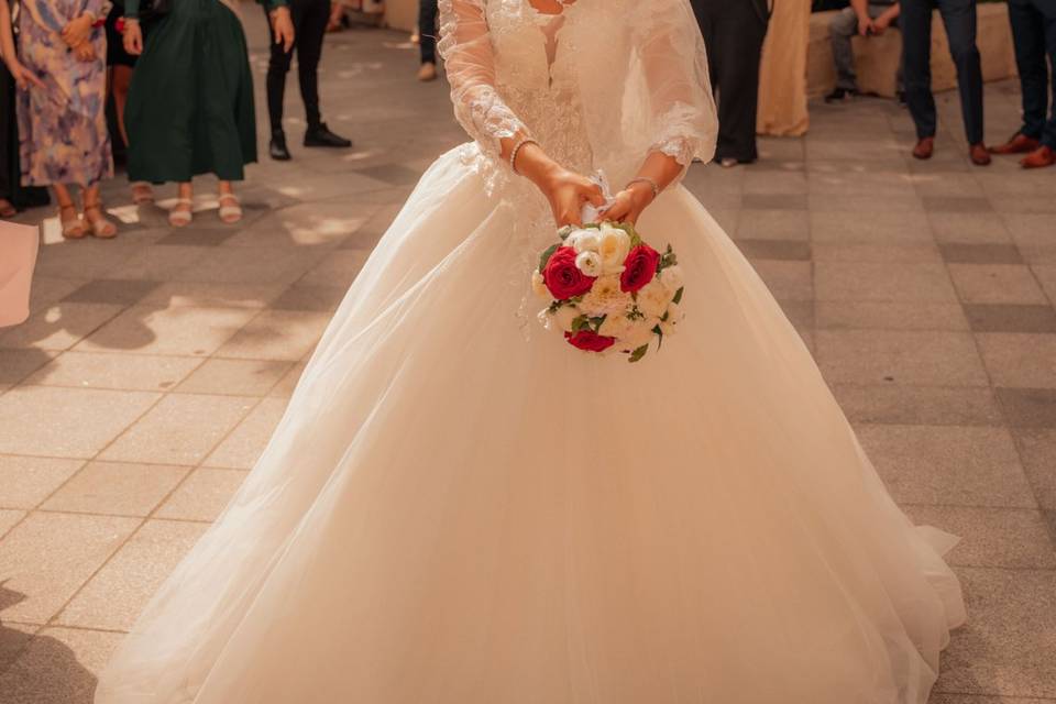 Lancée du bouquet