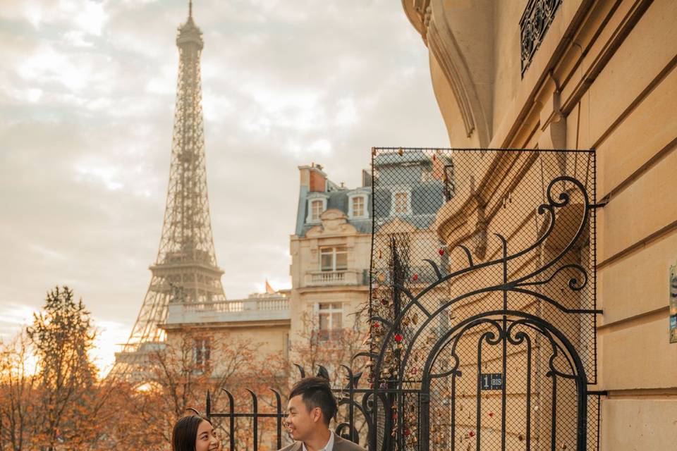 Shooting couple du jour j
