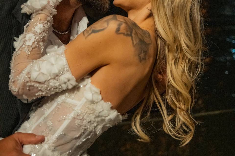 Shooting couple by night