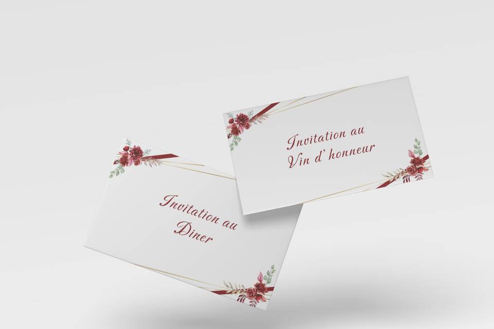 Carton d'invitation