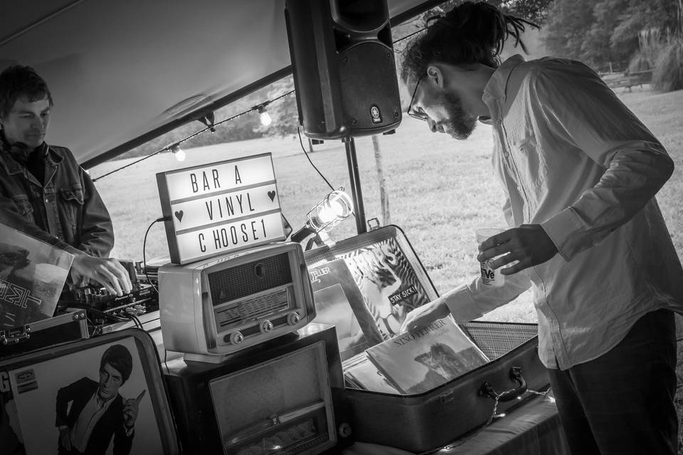 Bar a vinyle