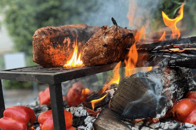Cuisson des échines de porc