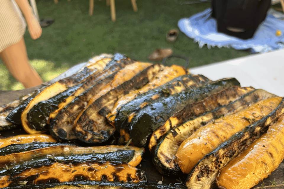 Courgettes grillées