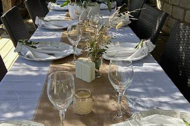 Exemple décoration table