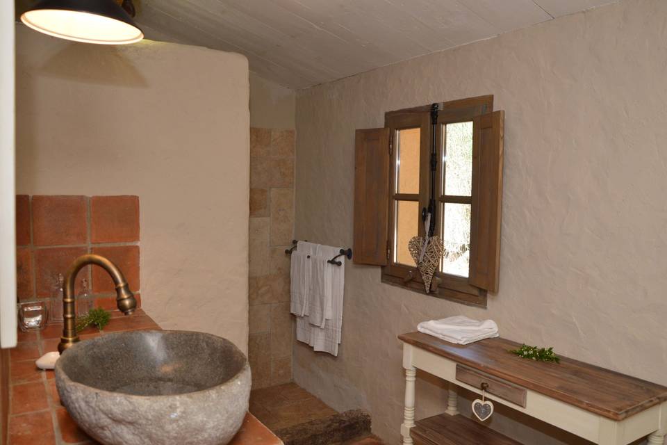 Salle de bain hébergement