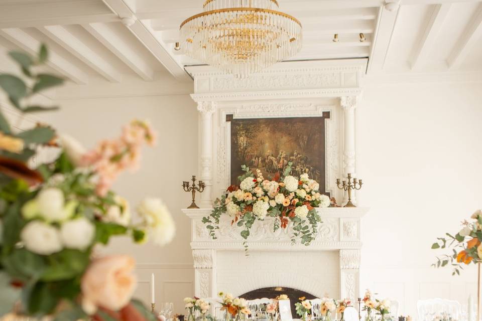 Décor de cheminée