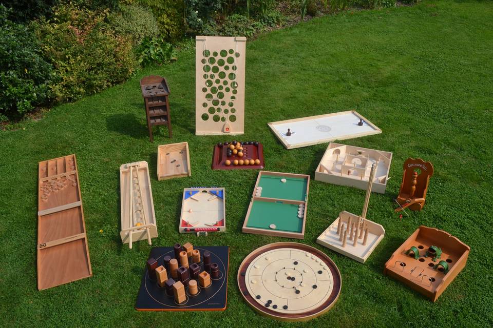 Jeux en bois géants