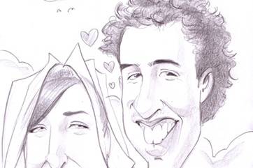 Caricature mariages