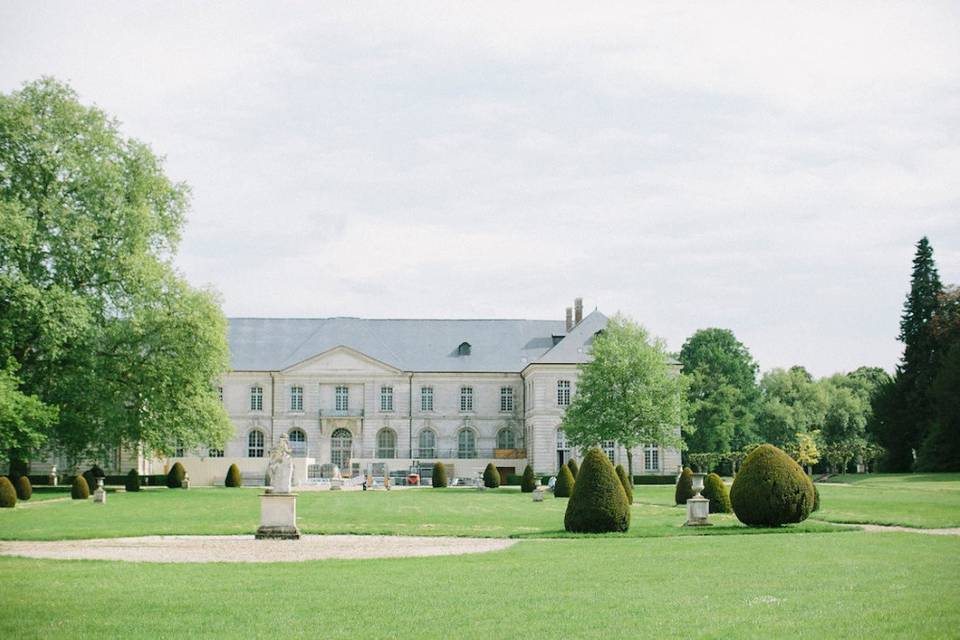 Vue, jardin et musée