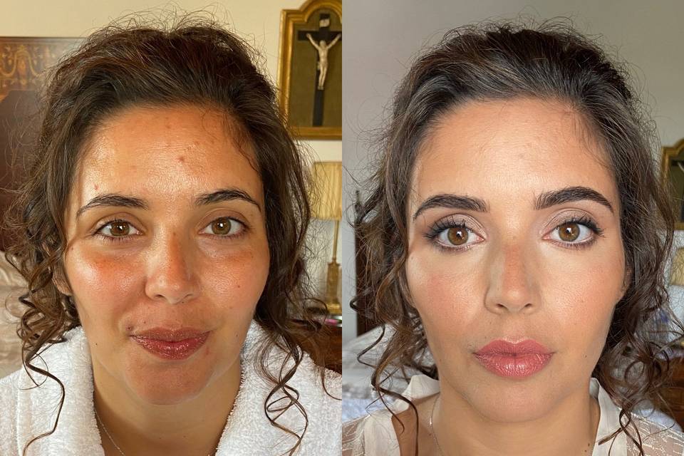 Avant/après mariée