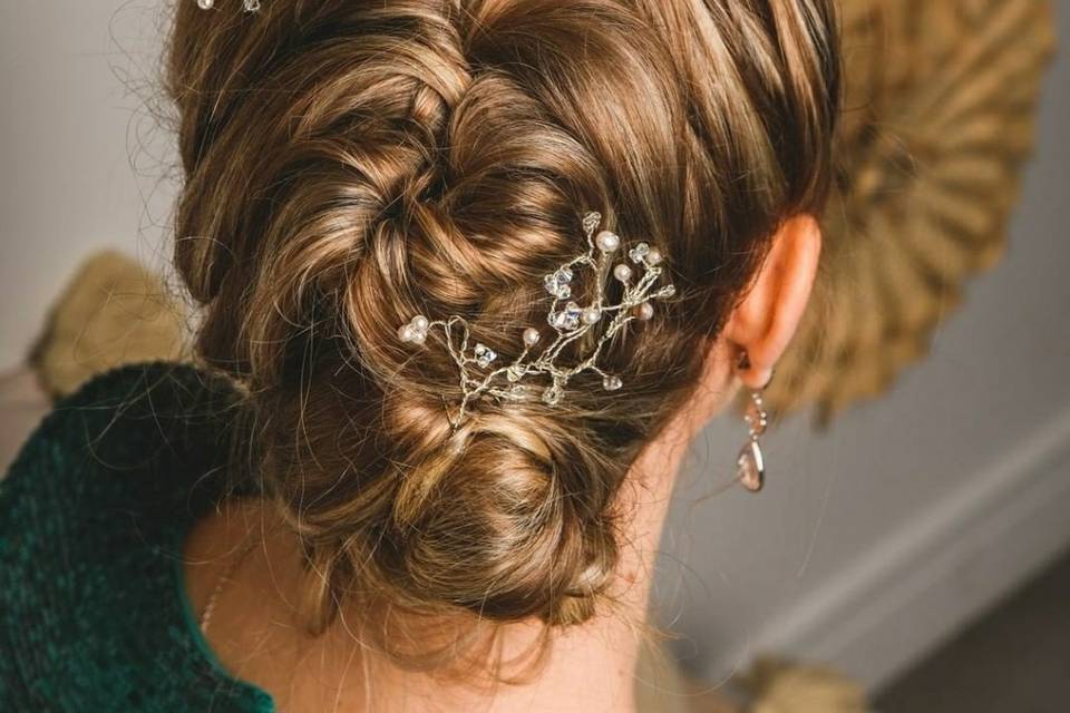 Chignon bohème chic