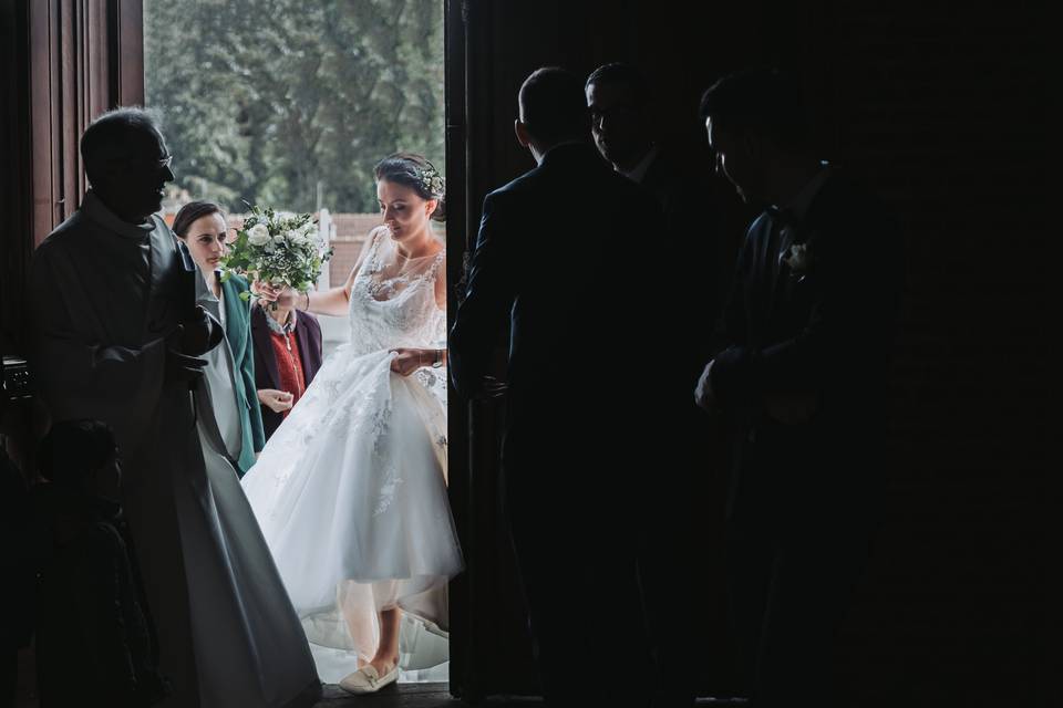 L'entrée de la mariée