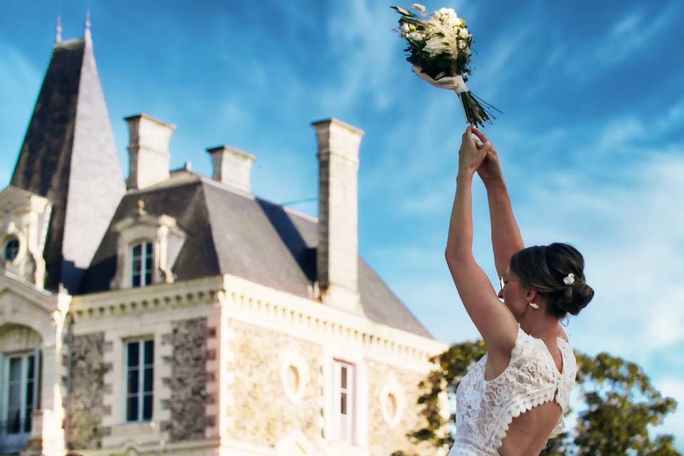 Lancé de bouquet