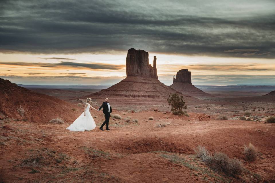 Seance après mariage