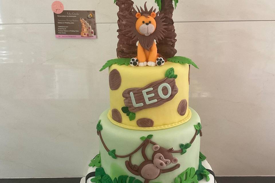 Gâteau d'anniversaire en bois – Boutique LeoLudo