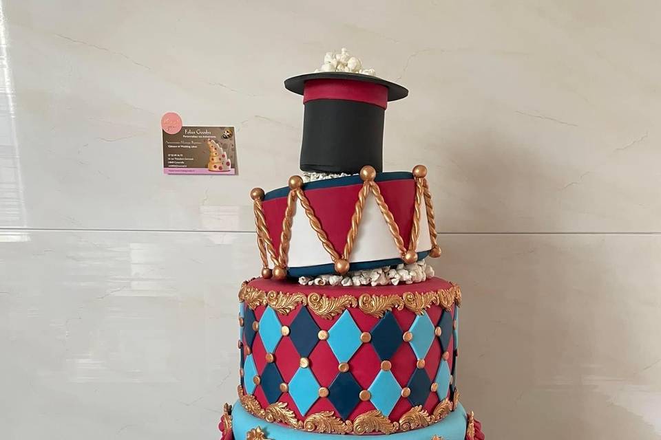 Cake design thème cirque