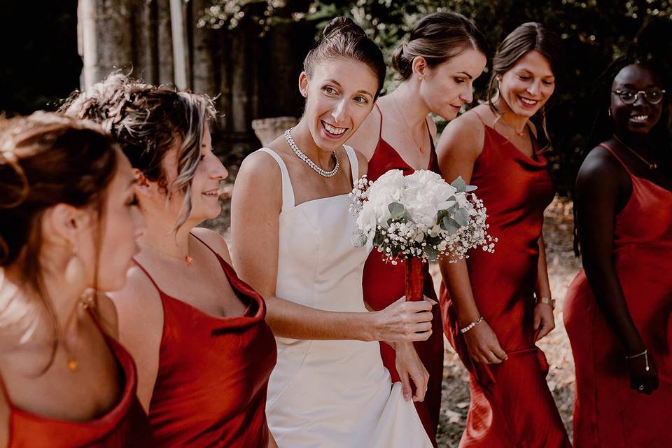 Bridesmaids Abbaye Longpont