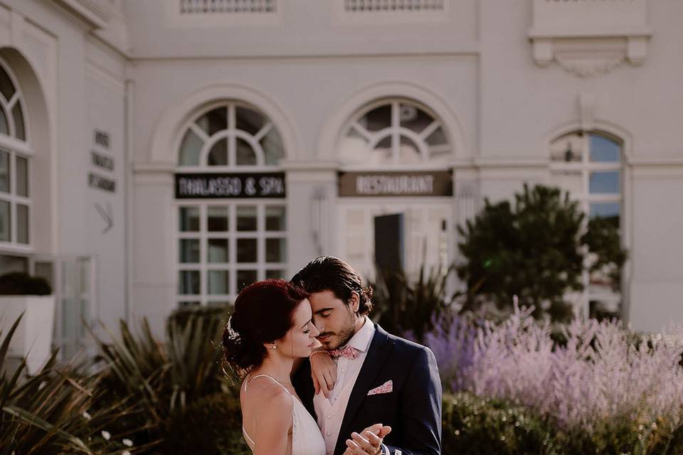 Photo couple Deauville