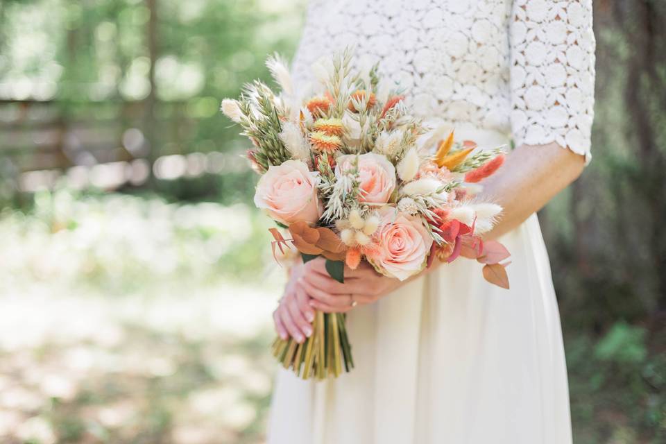 Le bouquet de la mariée