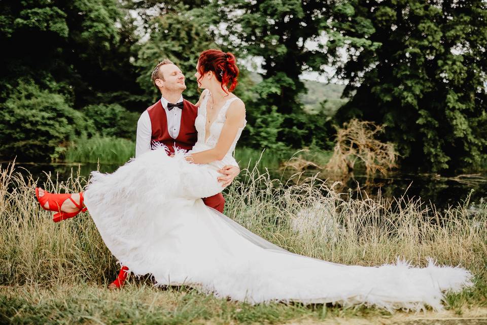 Mariage en rouge