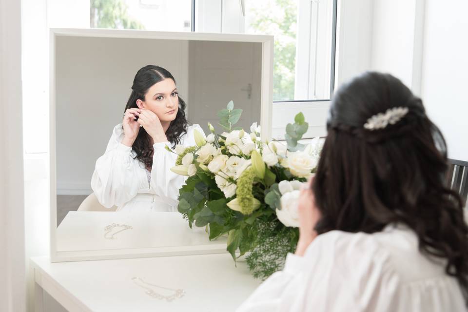 Photo de la mariée
