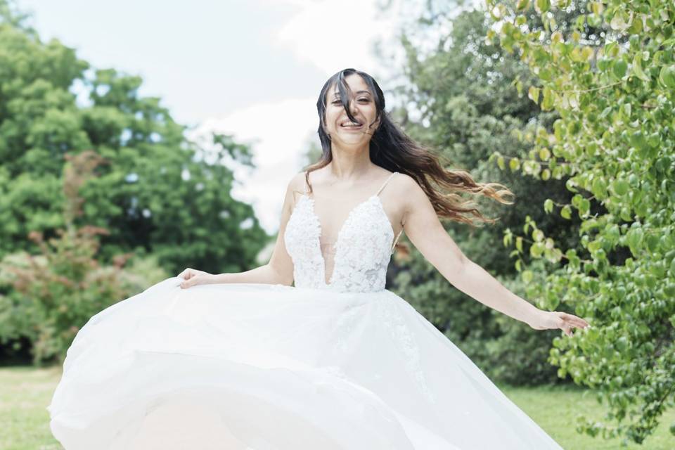 Photo de la mariée