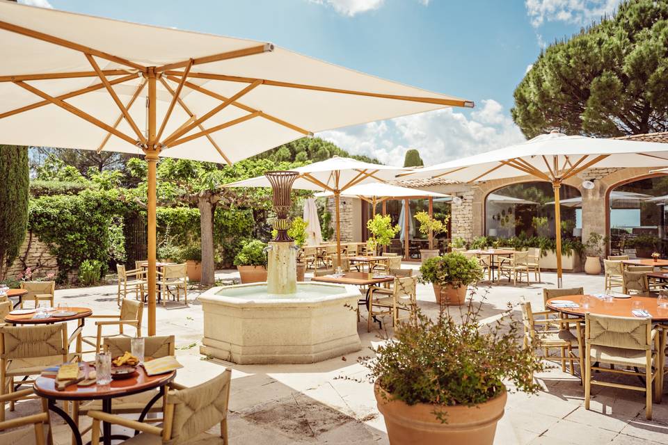 Terrasse du Café Capelongue