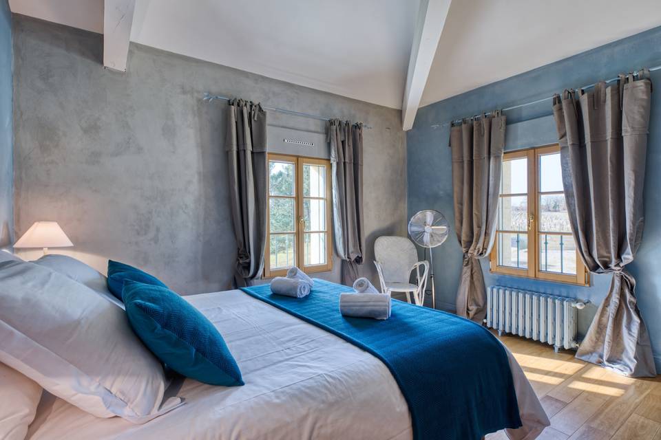 Chambre bleue