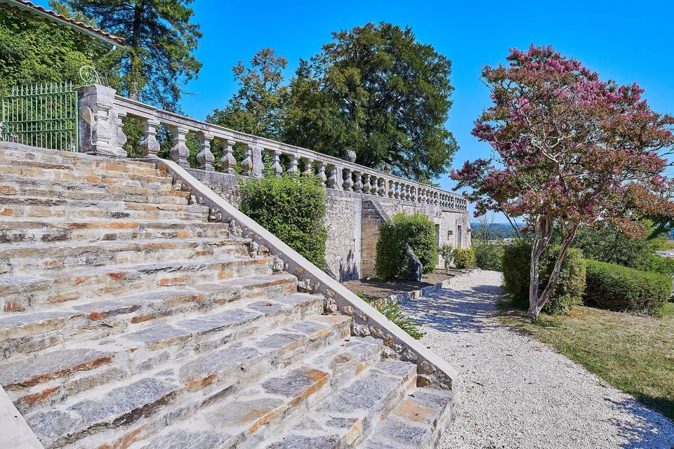 Escalier terrasse