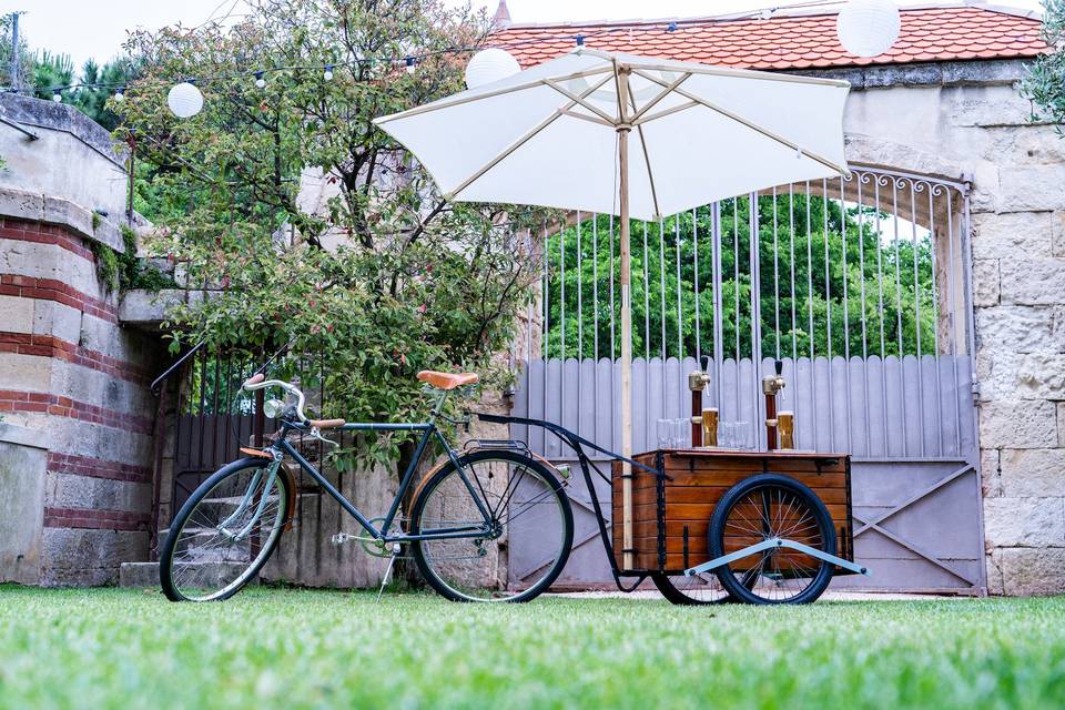 Triporteur tireuse à bière