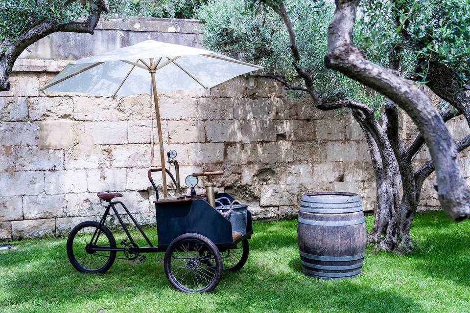 Triporteur tireuse à bière