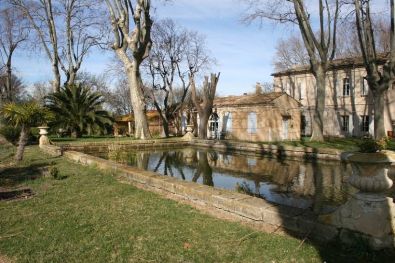 Le bassin et orangerie